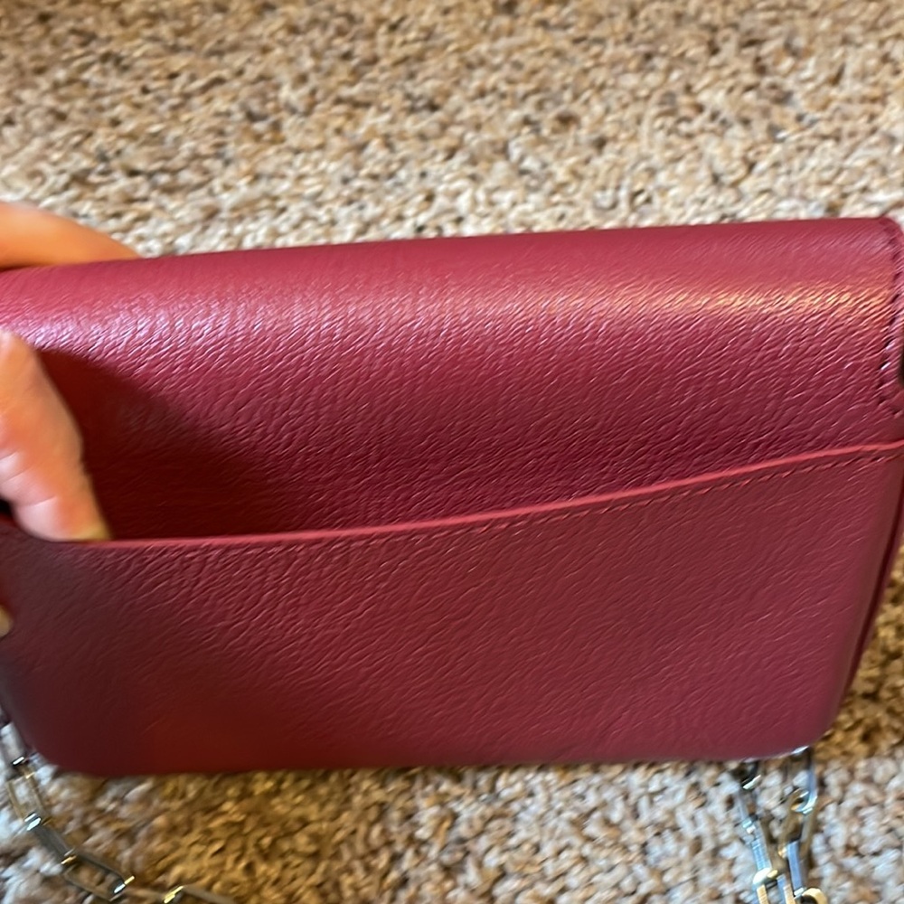 Burberry D Ring Crossbody and matching D Ring wallet Crimson - Picture 5 of 10